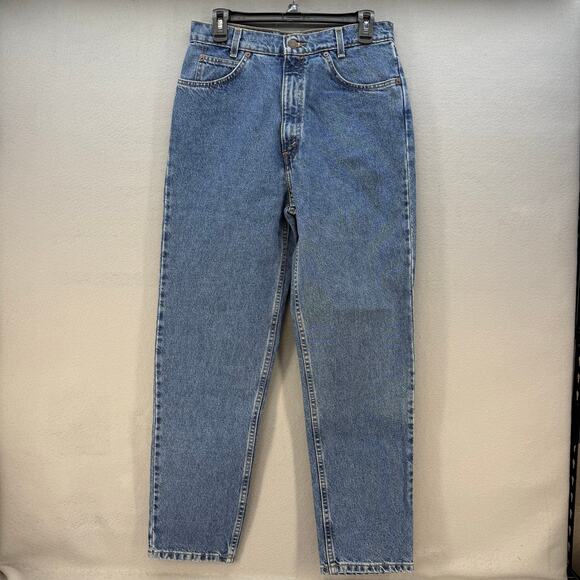 Levi's 550 Jeans Girls 18.5 Blue Relaxed Orange Tag Tapered Leg RARE VTG NWT - Picture 2 of 16